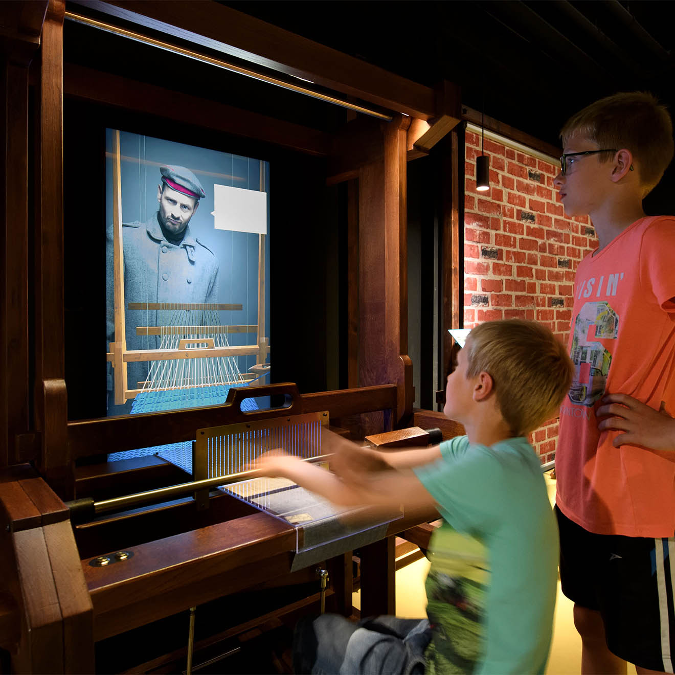 Experience Museum De Proefkolonie through interactive installations